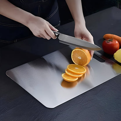 Tabla de cortar de cocina de acero inoxidable duradero