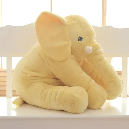 Almohada de cuello suave y achuchable con forma de elefante para niños