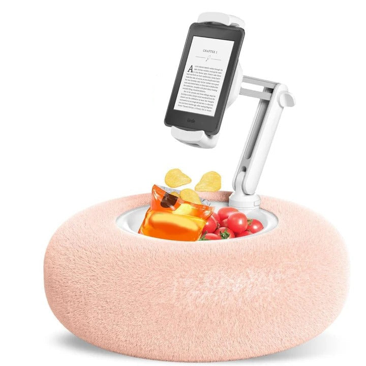 Soft Phone Stand with Detachable Snack Tray - Ortekor