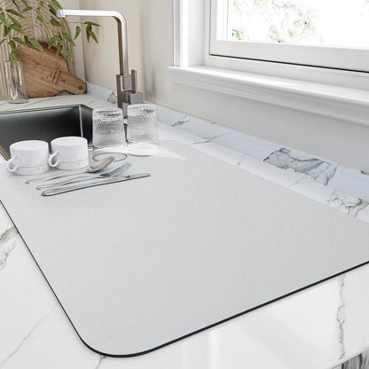 Alfombrilla Seca Impermeable para Encimera de Cocina