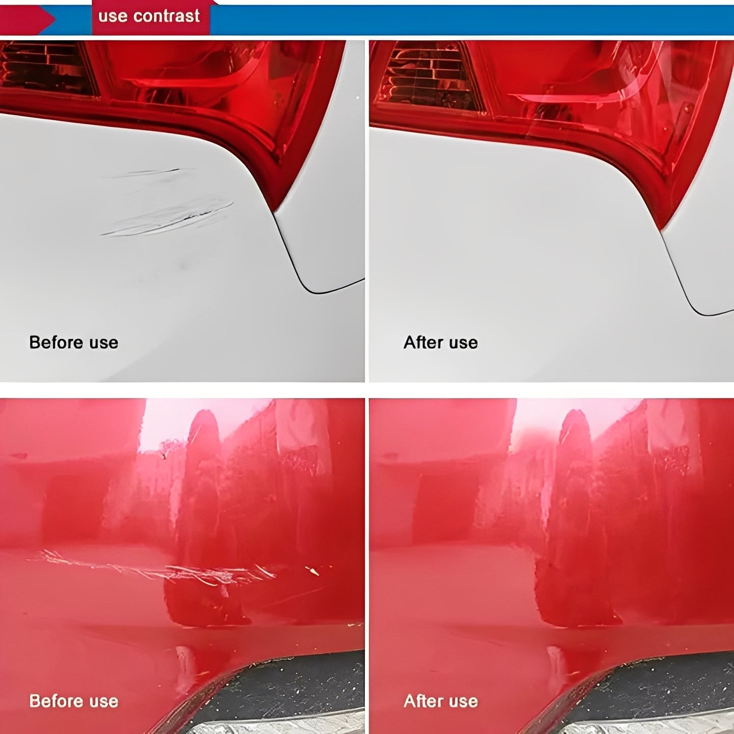Quitarrallazos de coche de acción rápida para pequeños arañazos