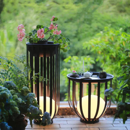 Solar Garden Stake Light with Flower Design for Pathways & Patios 22 in or 37 in Aluminum LED Accent for Yard Landscaping Outdoor Walkway Li