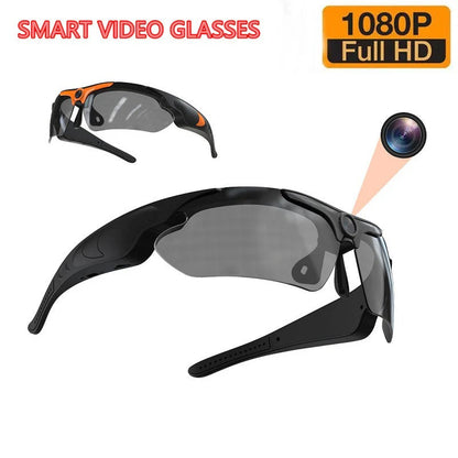 Gafas de visión clara y lente de cámara HD