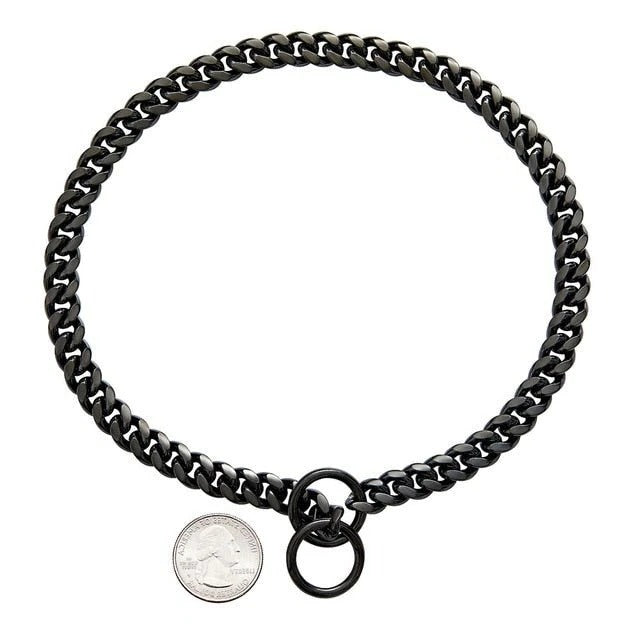 Collar de metal duradero para cachorros en varios colores