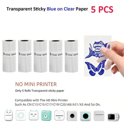 Impresora compacta de pegatinas fotográficas inalámbrica con Bluetooth