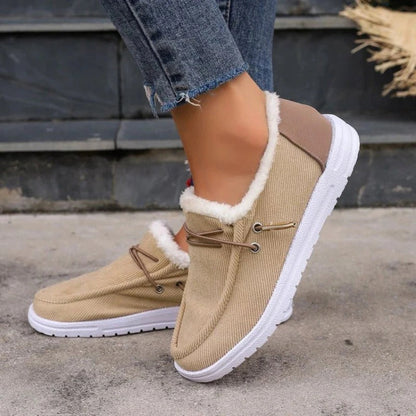Botas de nieve cálidas e impermeables para mujer