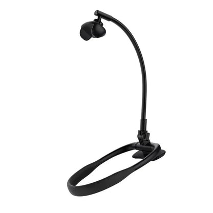 Soporte de teléfono ajustable con cabezal giratorio para mesa y mesita de noche