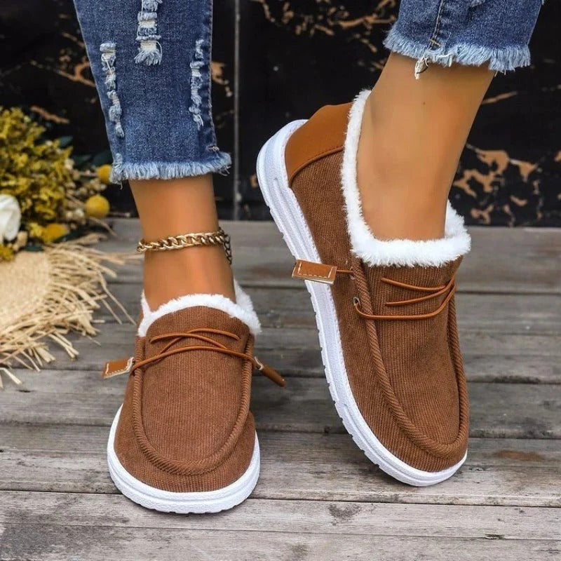 Botas de nieve cálidas e impermeables para mujer