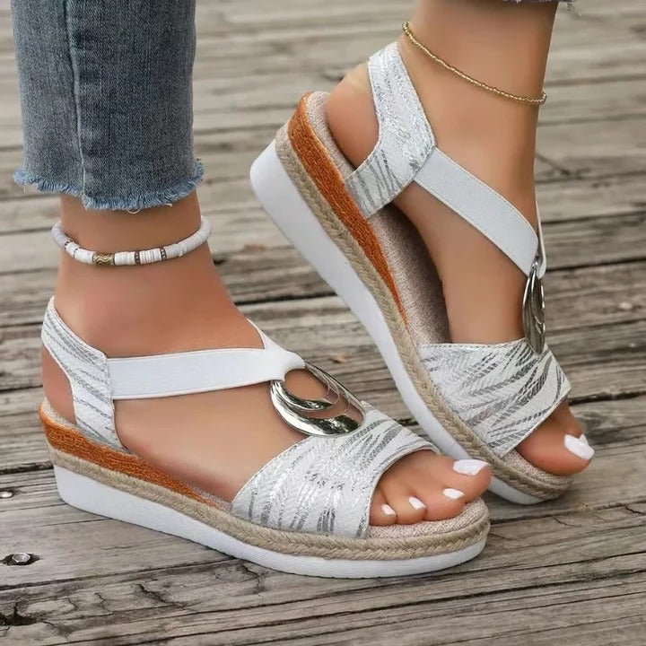 Sandalias cómodas para mujer con soporte para el arco y amortiguación