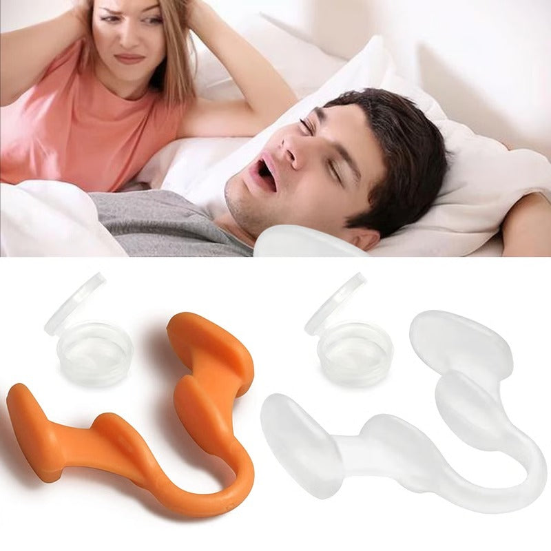 Pinza nasal para respiración nocturna cómoda