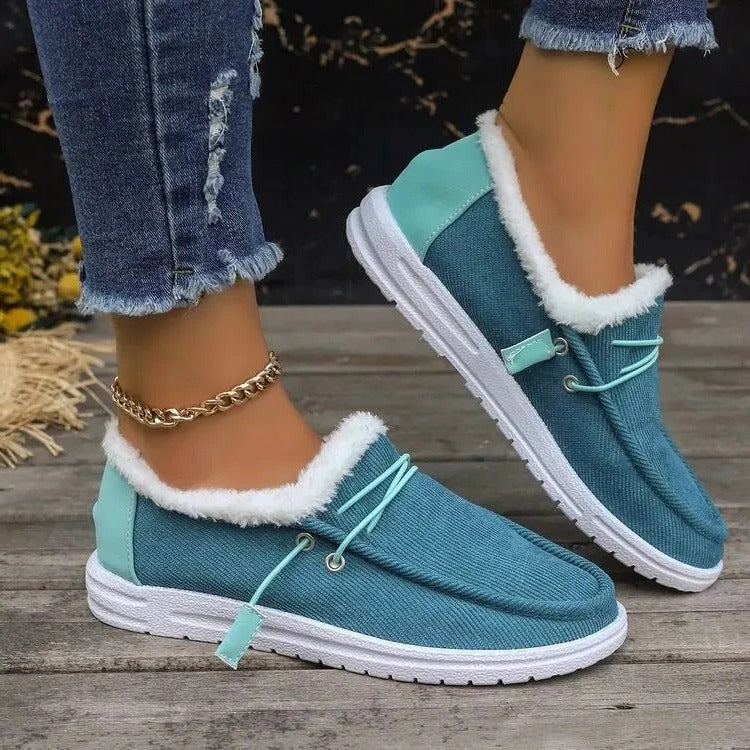 Botas de nieve cálidas e impermeables para mujer