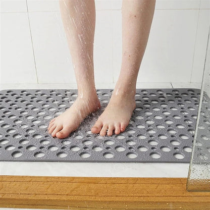 Alfombrilla de agarre para ducha para seguridad en el baño
