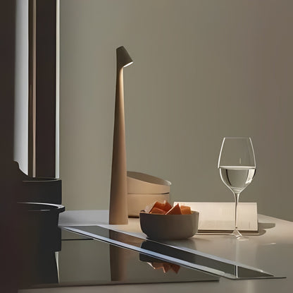 Lámpara de Mesa Táctil Ajustable con Brillo