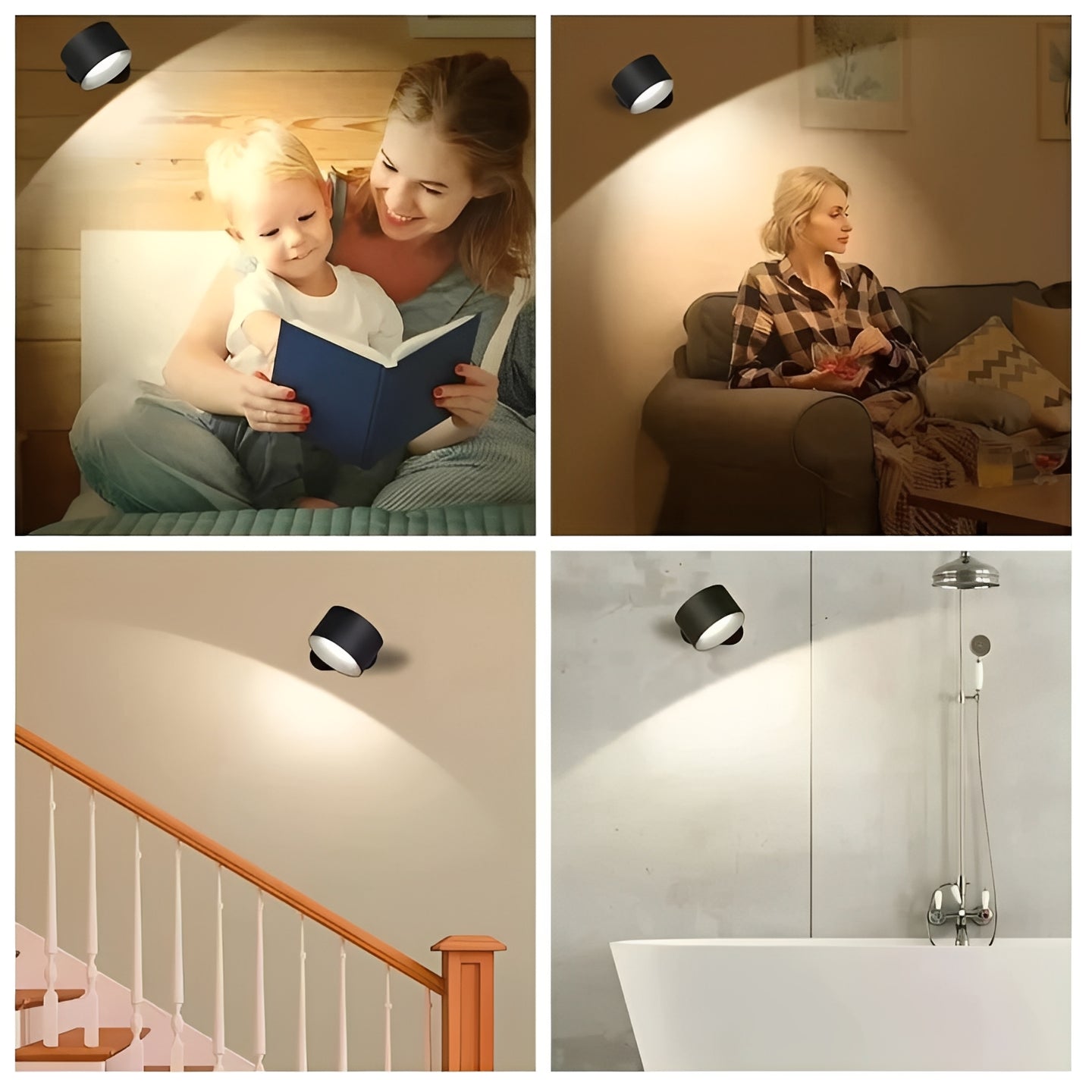 Aplique LED Ajustable con Cabezal Giratorio