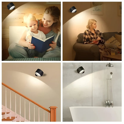 Aplique LED Ajustable con Cabezal Giratorio