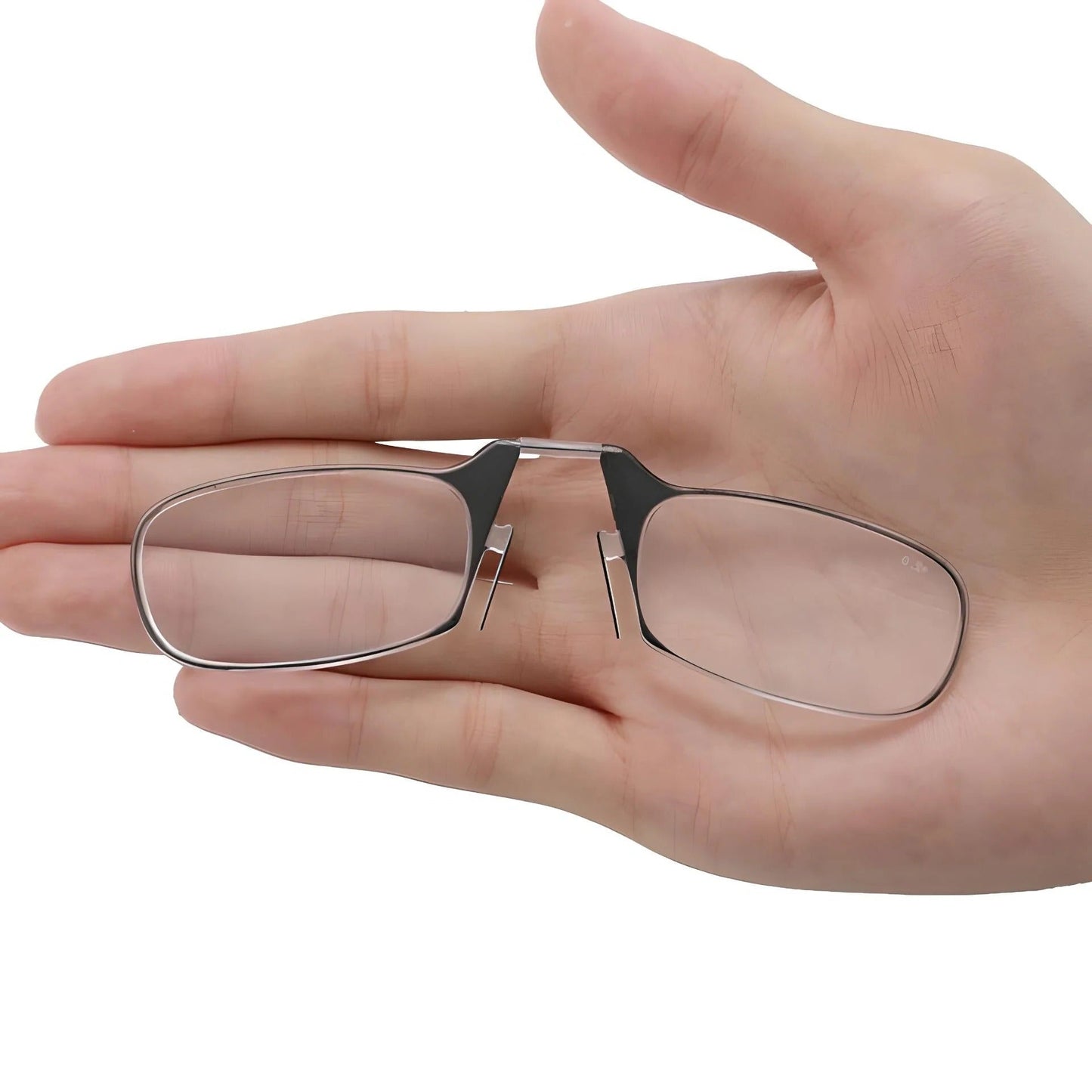 Gafas de lectura con clip fáciles de poner y con estuche de almacenamiento