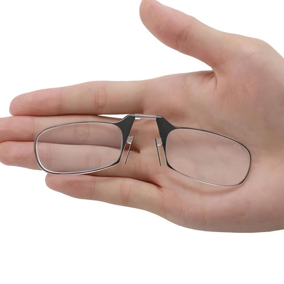 Gafas de lectura con clip fáciles de poner y con estuche de almacenamiento