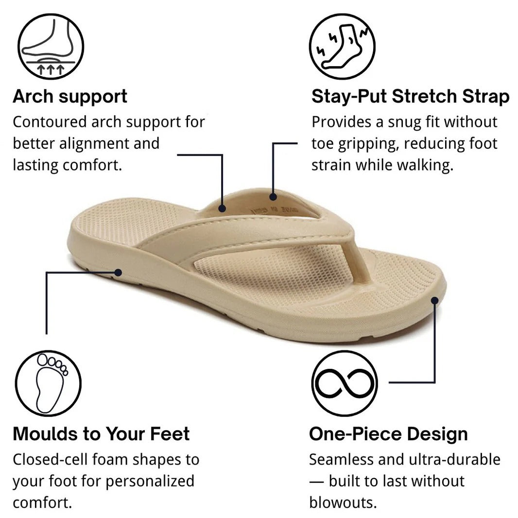 Sandalias cómodas con soporte para el arco para hombres y mujeres