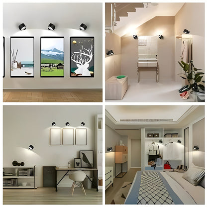 Aplique LED Ajustable con Cabezal Giratorio