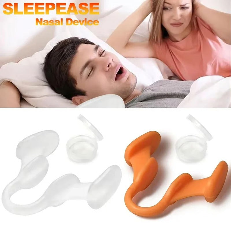 Pinza nasal para respiración nocturna cómoda