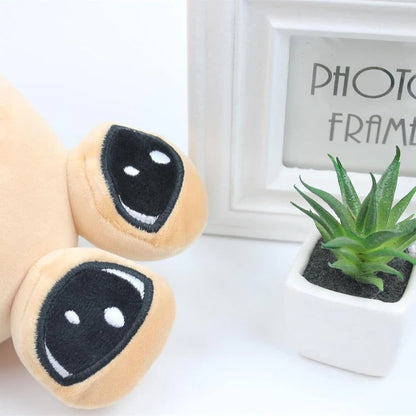 Bonito cojín de almohada con cara sonriente para la decoración del hogar