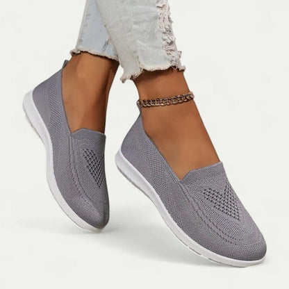 Zapatillas sin Cordones Transpirables para Mujer con Plantillas Suaves y Cómodas