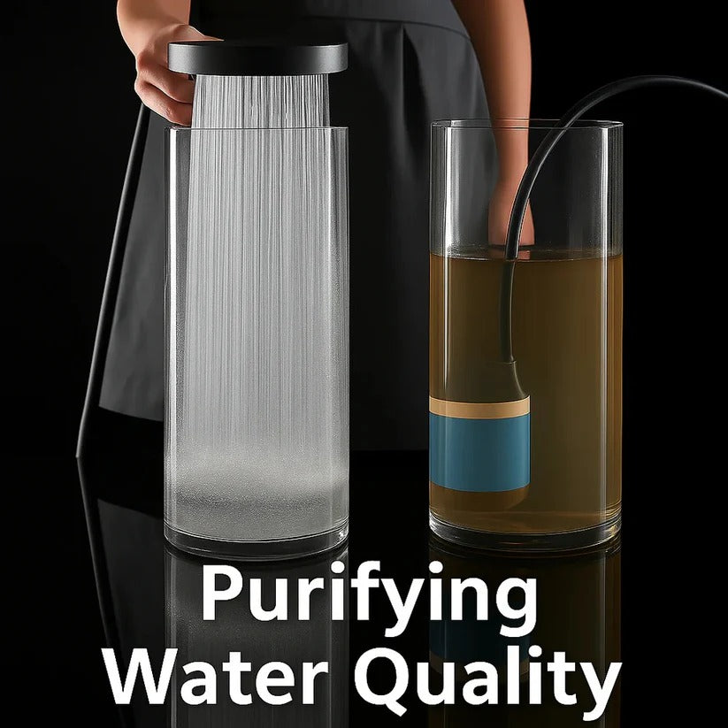Cabezal de ducha purificador con múltiples tipos de chorro