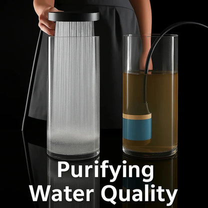 Cabezal de ducha purificador con múltiples tipos de chorro