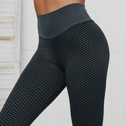 Leggings de fitness estampados de talle alto para mujer