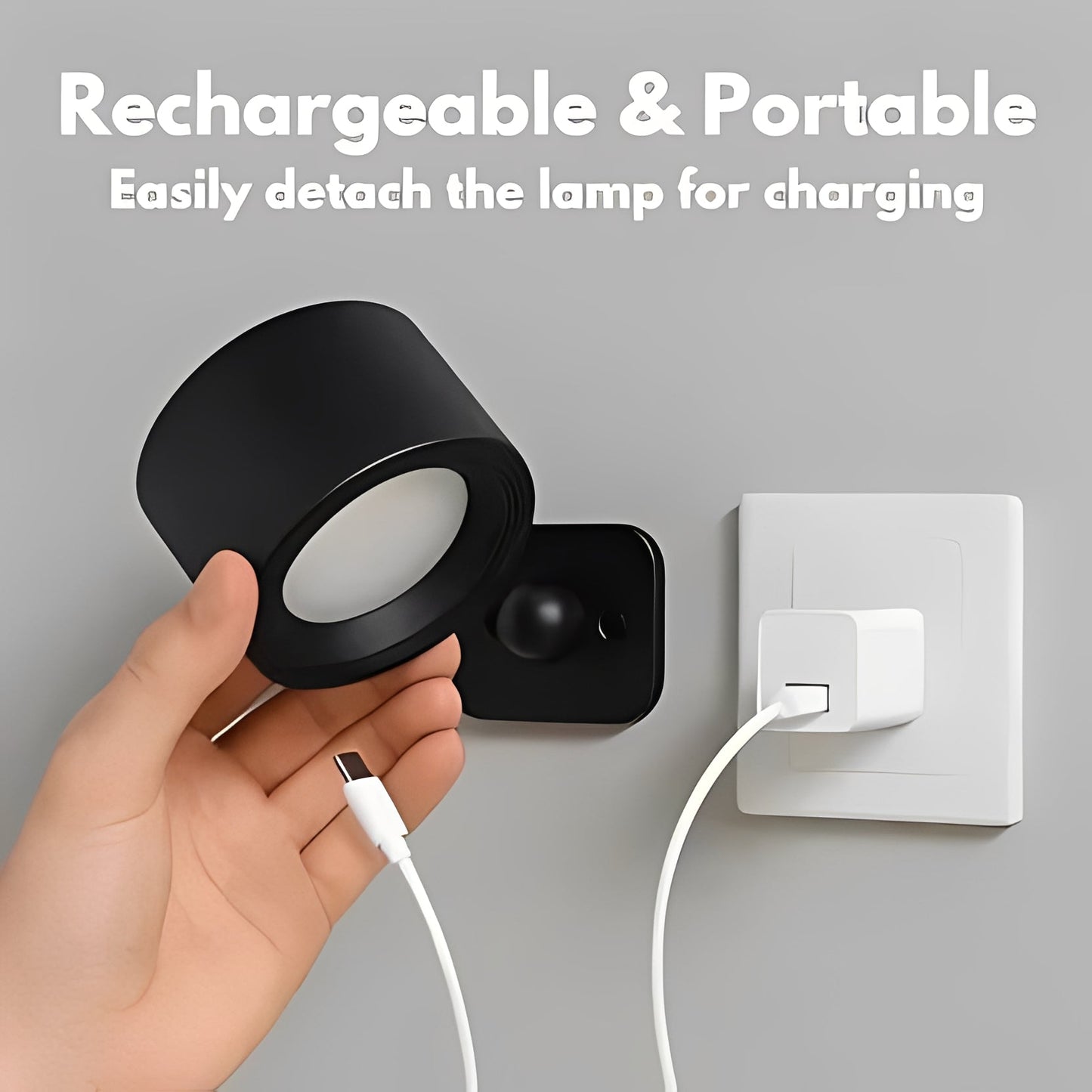 Aplique LED Ajustable con Cabezal Giratorio