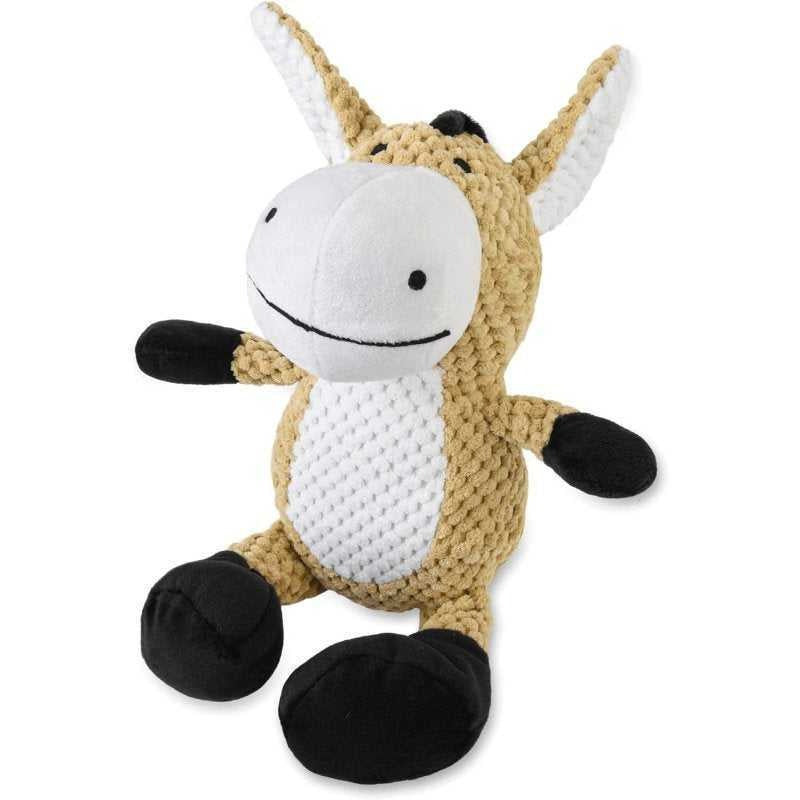 Juguete masticable de pulpo de peluche con sonido para perros
