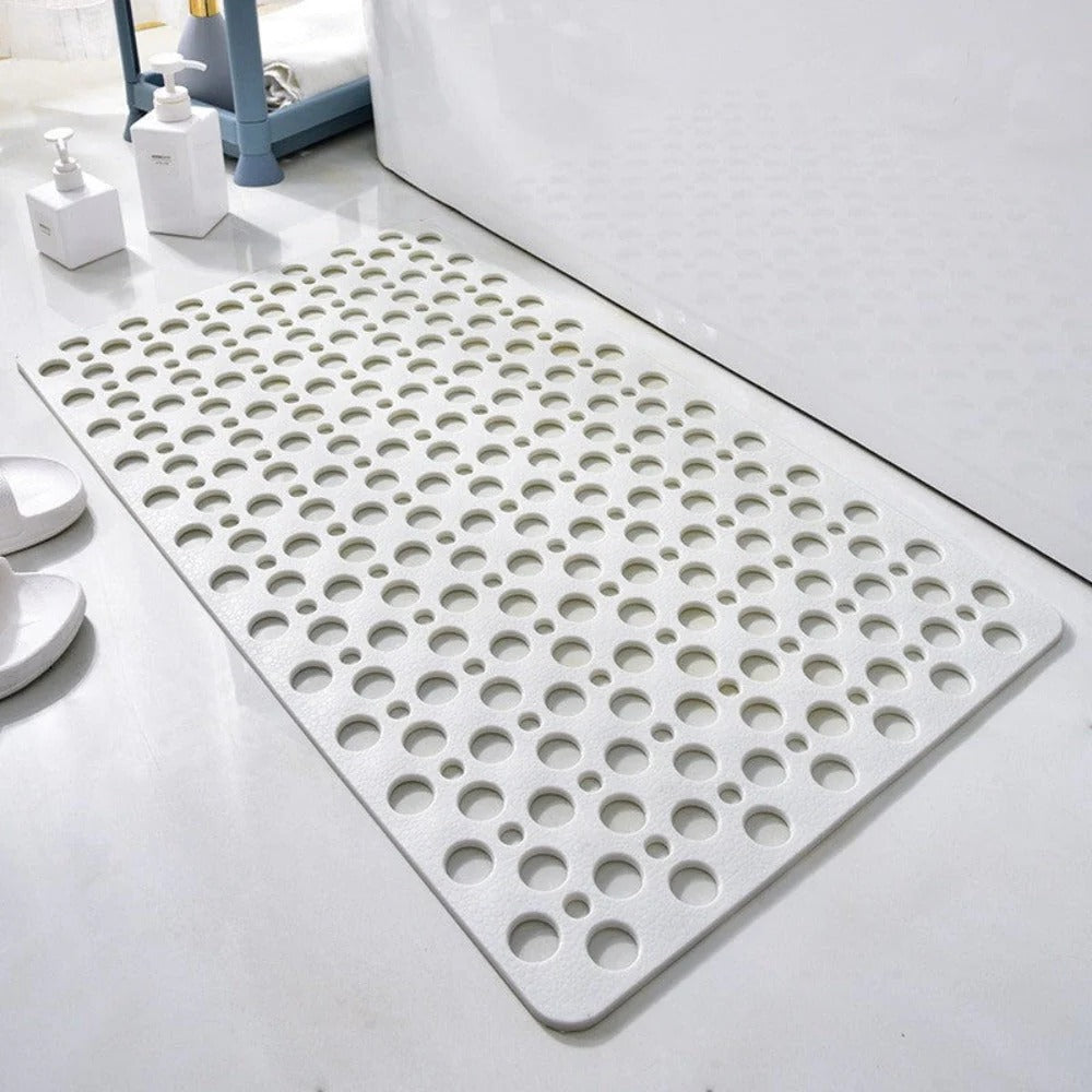 Alfombrilla de agarre para ducha para seguridad en el baño