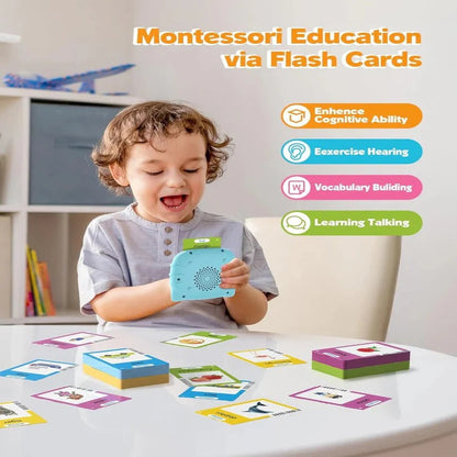 Divertidas tarjetas de aprendizaje interactivas para niños