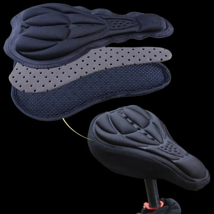 Cojín de Asiento de Bicicleta de Gel Cómodo con Amortiguación