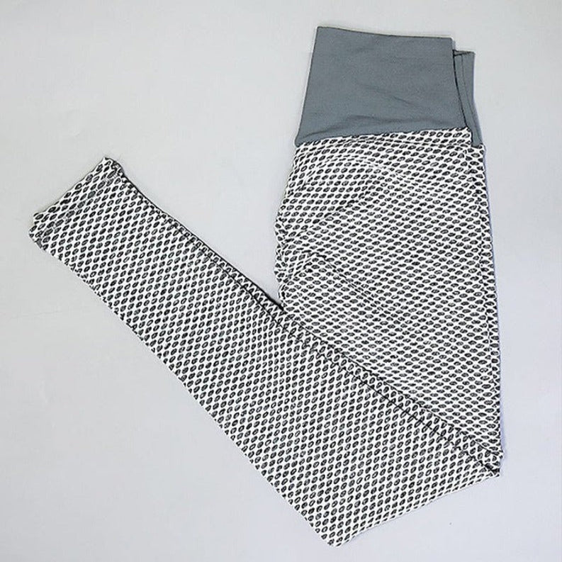Leggings de fitness estampados de talle alto para mujer