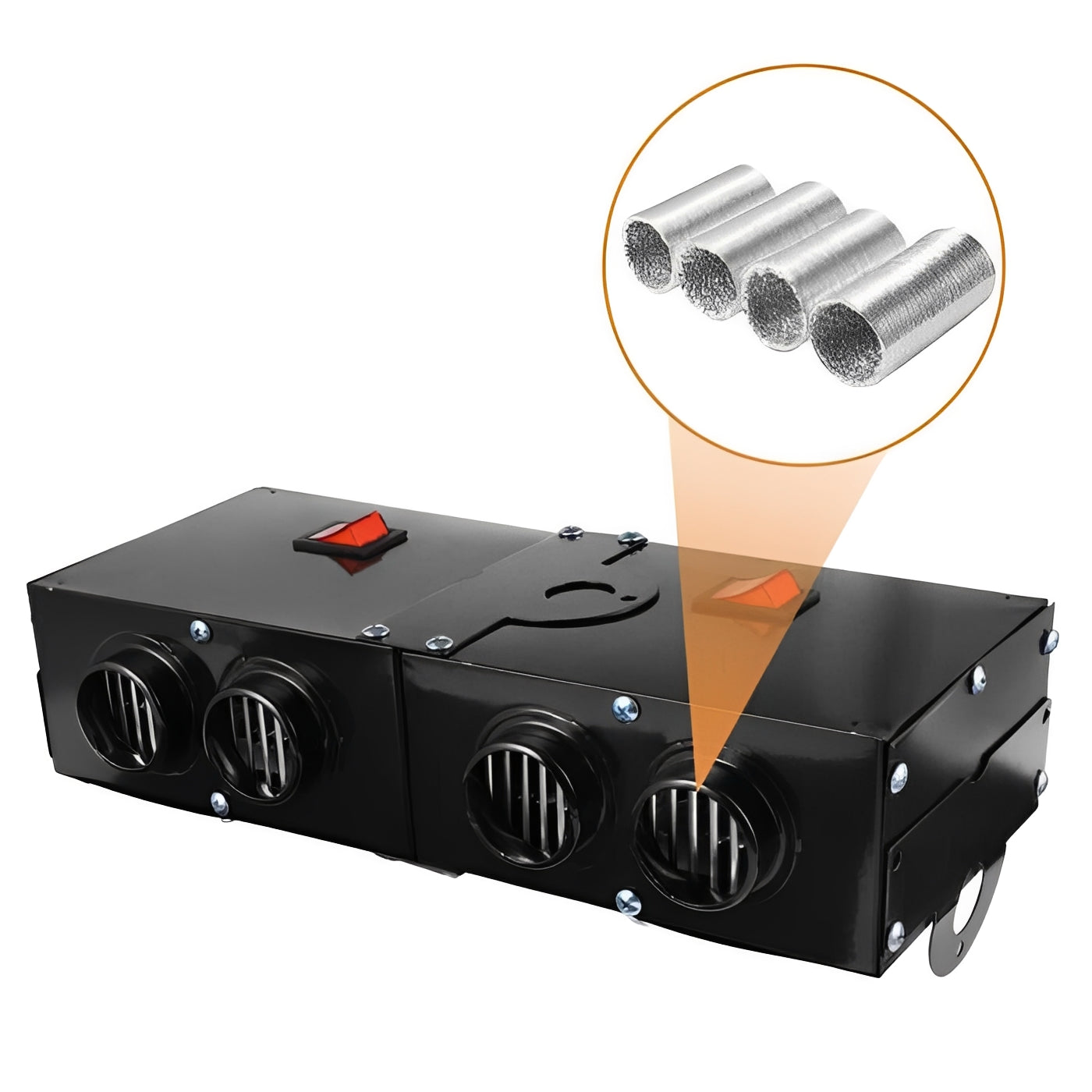 Calentador Eléctrico Automático Portátil de 500W
