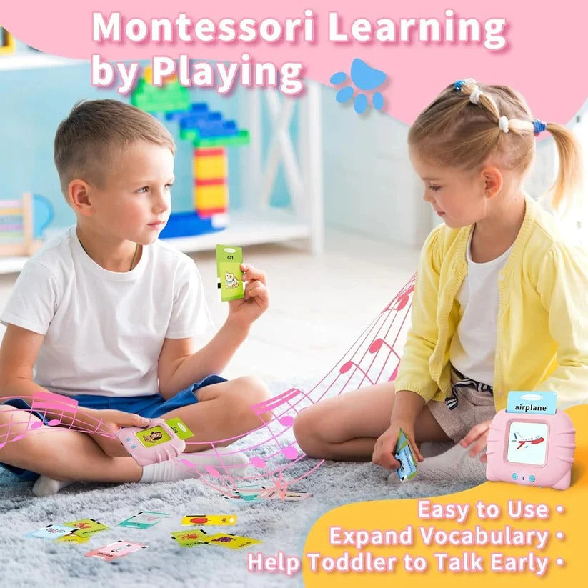 Divertidas tarjetas de aprendizaje interactivas para niños