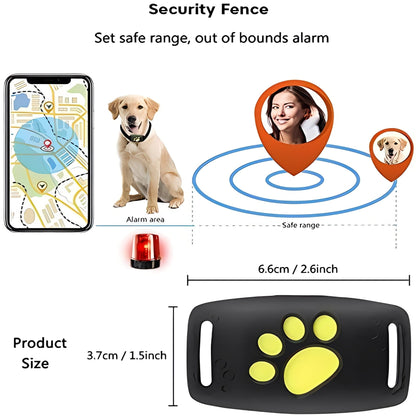 Collar Inteligente Rastreador de Mascotas con GPS en Tiempo Real