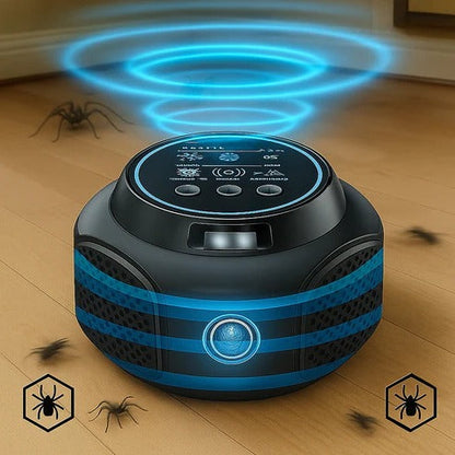 Ultrasonic Spider Repellent Plug In, Ultrasonic Pest Repeller for Indoor Spider Control, Bug Repellent Plug In for Home