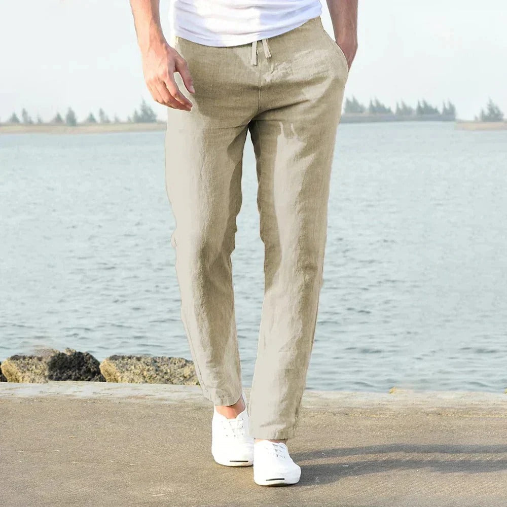 Pantalones de Verano Casuales Cómodos para Hombre