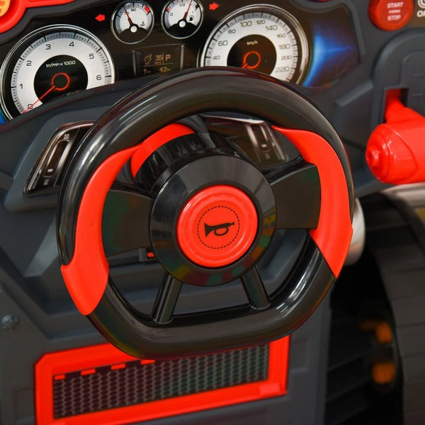 Juego de motor de camión grande para niños