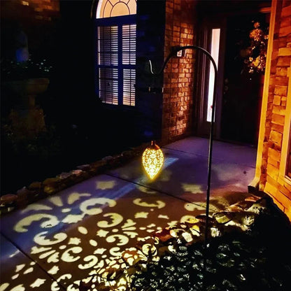 Moroccan Solar Garden Lantern