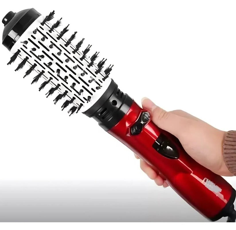 Cepillo secador de pelo giratorio de 360 grados rápido