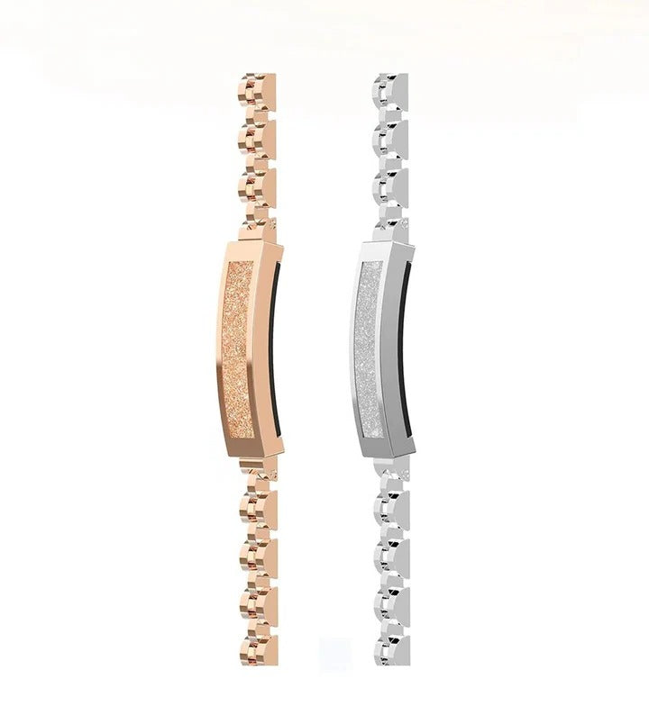 Pulsera de Cadena Plateada de Moda para Mujer