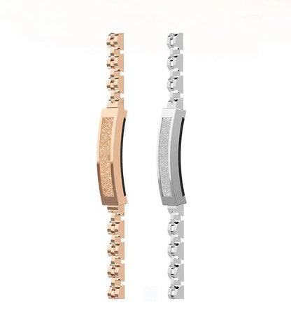 Pulsera de Cadena Plateada de Moda para Mujer