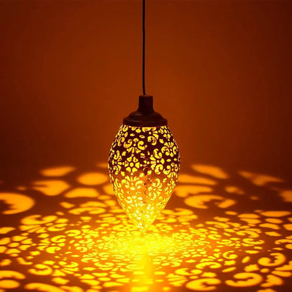 Moroccan Solar Garden Lantern