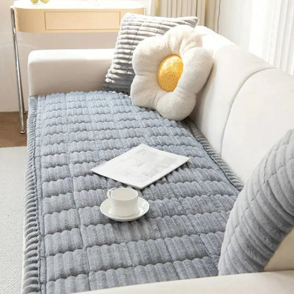 Funda protectora de muebles suaves con volante