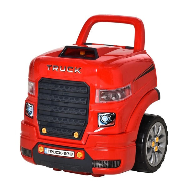 Juego de motor de camión grande para niños