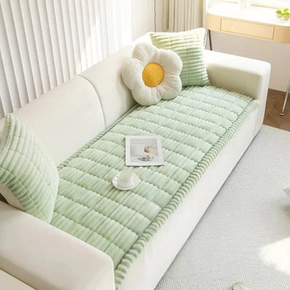Funda protectora de muebles suaves con volante