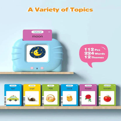 Divertidas tarjetas de aprendizaje interactivas para niños